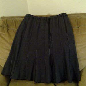 for the republic black dress skirt
